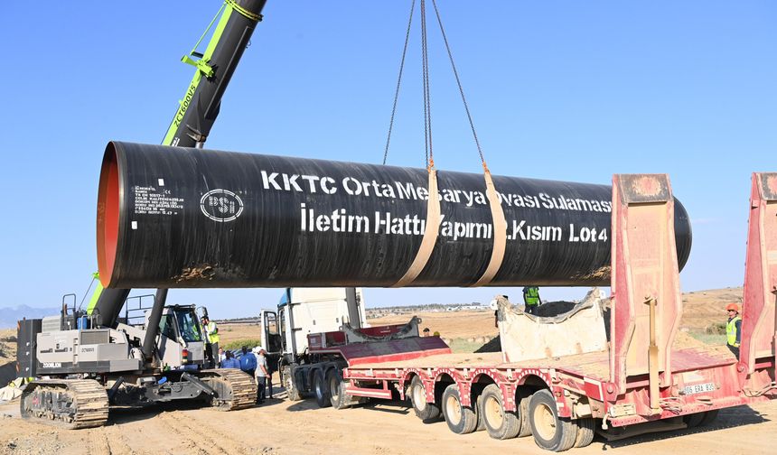 KKTC’nin Su Güvenliği Güçleniyor: 5,5 Milyarlık Dev Projede Çalışmalar Sürüyor