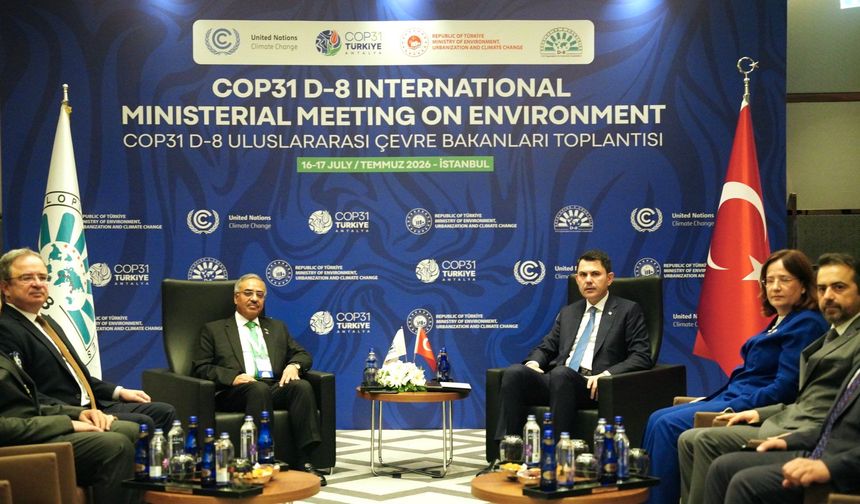 İstanbul’da Kritik Zirve! Bakan Murat Kurum COP31 ve "Geleceğin COP'u" Vizyonuyla Dünyaya Meydan Okudu