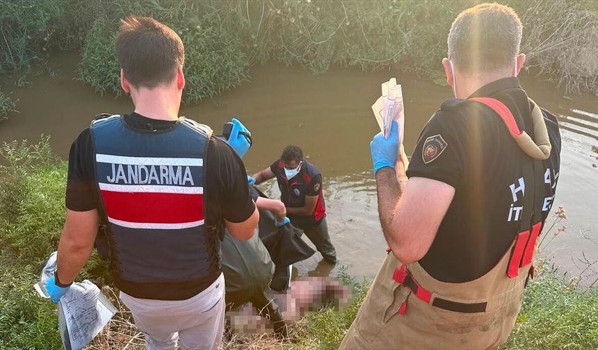 Hatay'da nehir kenarında erkek cesedi bulundu