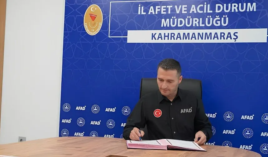 AFAD Kahramanmaraş İl Müdürlüğü’ne Erdal Kan Atandı