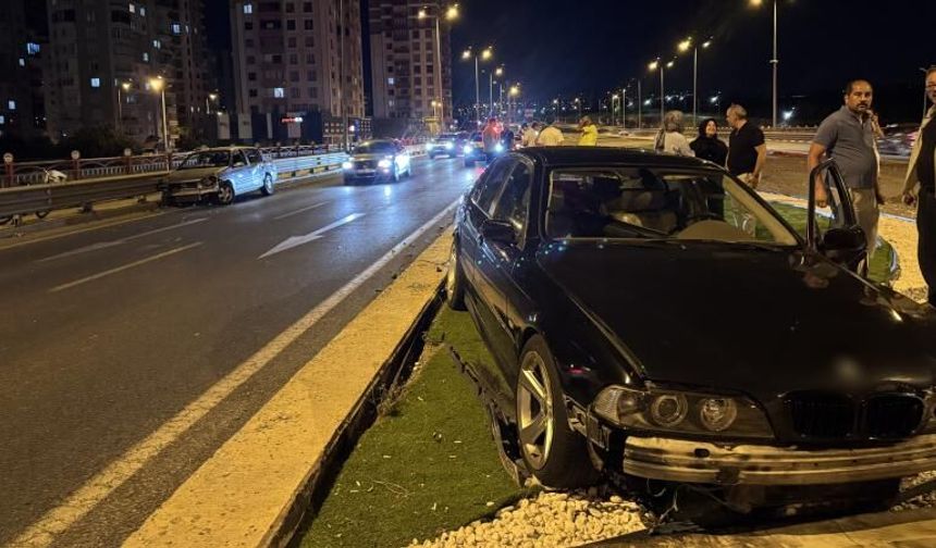 Kayseri'de zincirleme trafik kazası: 2 kişi yaralandı