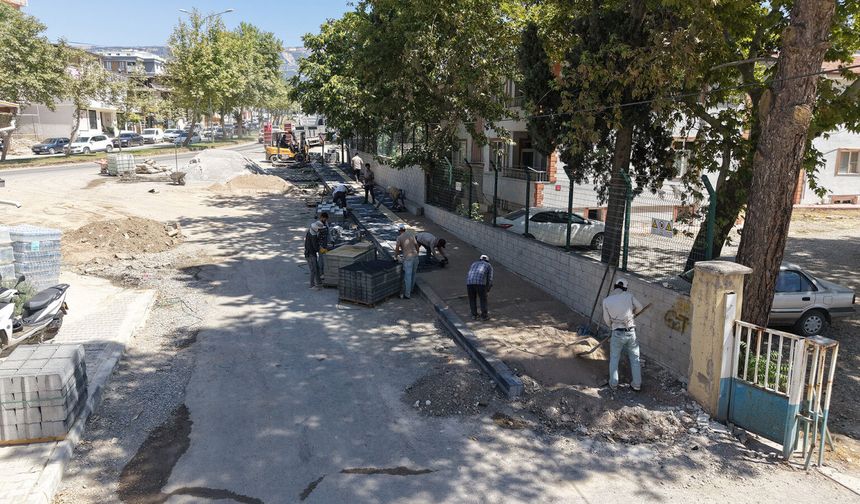 Dulkadiroğlu Lütfi Köker Bulvarı’nda Dönüşüm Başladı