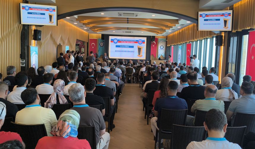 Sağlık Sen Kahramanmaraş'ta Bünyamin Mutlu Demirci Yeniden Başkan Seçildi