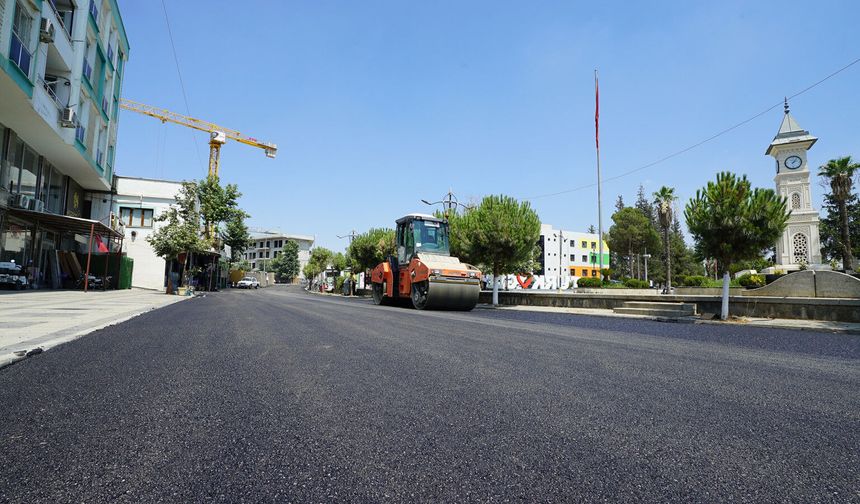 Türkoğlu’ndaki O Kritik Yol Sıcak Asfaltla Yenileniyor!