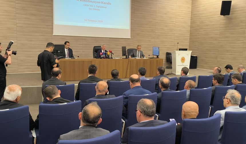 Kahramanmaraş'ta Vali Ünlüer Başkanlığında İl Koordinasyon Kurulu Toplandı