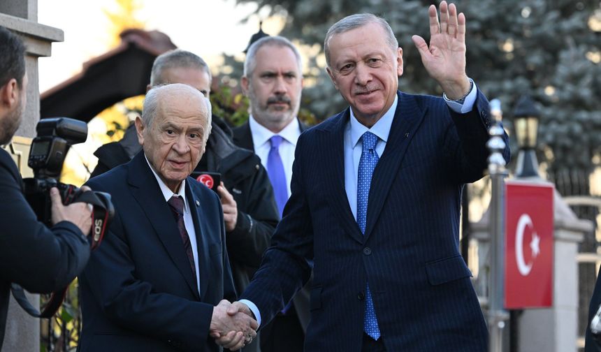 Erdoğan ve Bahçeli Bugün "Çerçeve Yasa" İçin Bir Araya Geliyor!