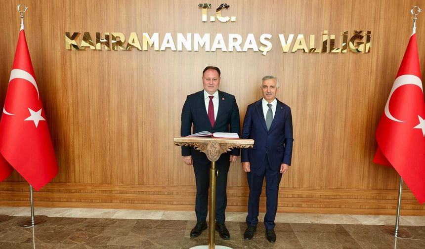 KKTC Meclis Başkanı Ziya Öztürkler Kahramanmaraş’ta: “Ortak Tarihimiz ve Ortak Kaderimiz Var”