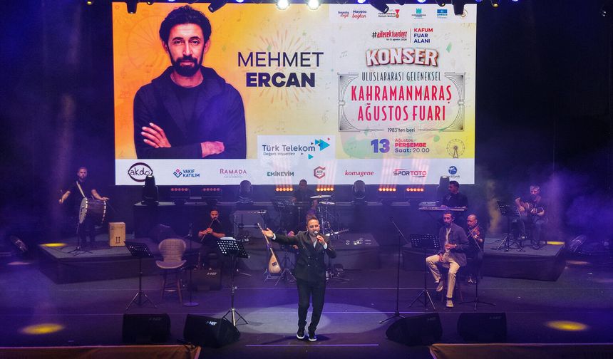 Ağustos Fuarı'nda Hatice Gökçeli ve Furkan Pehlivan 'dan Türkü Ziyafeti!