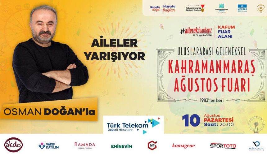 Ağustos Fuarı’nda Kahkaha ve Rekabet Bir Arada: Osman Doğan’ın Sunumuyla “Aileler Yarışıyor”