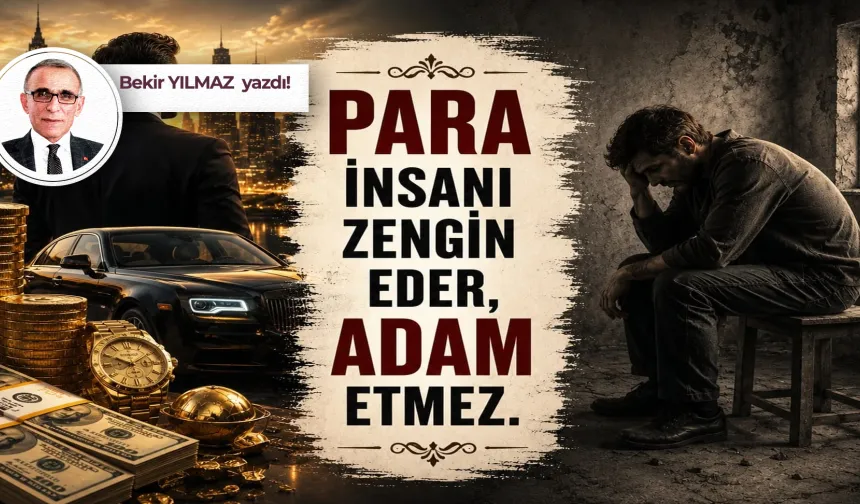 Para İnsanı Zengin Eder, Adam Etmez!
