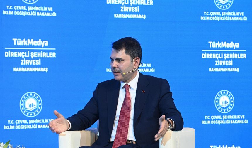 Dirençli Şehirler Zirvesi'nde Bakan Kurum'dan Tarihi Açıklama: "Asrın İnşasına İmza Attık"