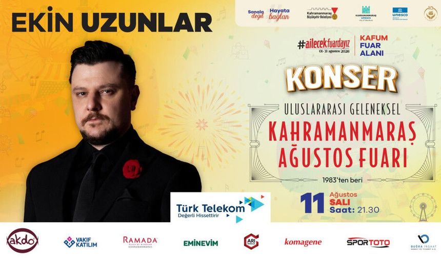 Kahramanmaraş'ta Ekin Uzunlar Rüzgârı Esecek!