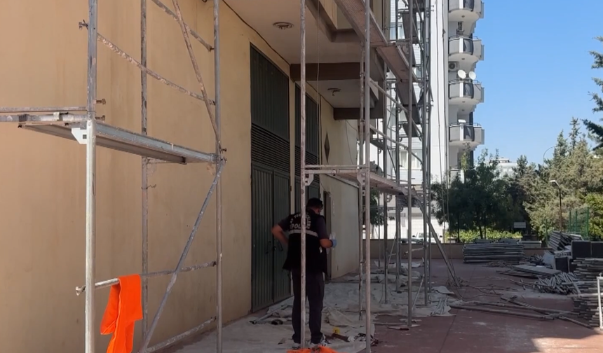 Apartman İskelesinden Düşen 30 Yaşındaki İşçi Hayatını Kaybetti!