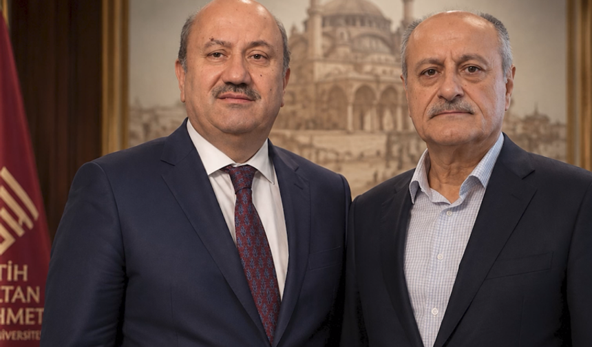 Mehmet Ali Akben ve Prof. Dr. Rafet Bozdoğan, FSMVÜ Mütevelli Heyeti’nde