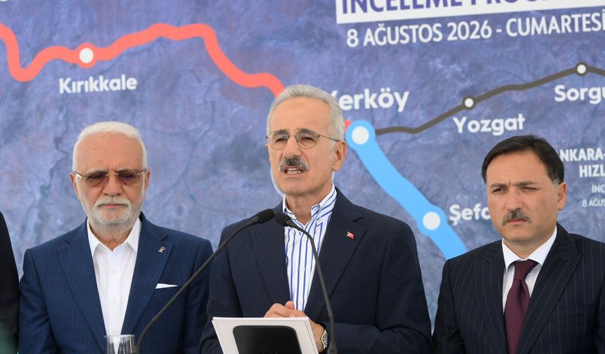 Bakan Uraloğlu Açıkladı: Kayseri Ankara Arası 1 Saat 45 Dakikaya Düşüyor!