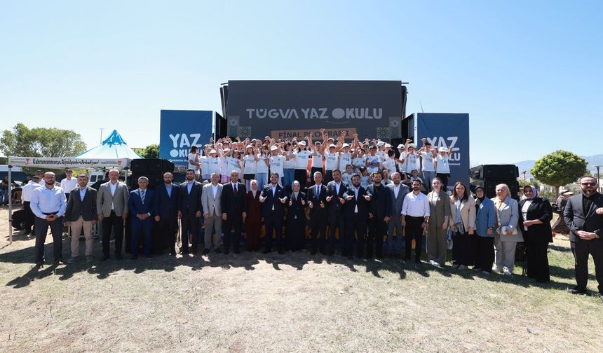 Kahramanmaraş’ta Gençlerin Yaz Coşkusu: Binlerce Öğrenciyi Buluşturan Yaz Okullarına Görkemli Kapanış