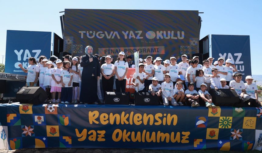 TÜGVA Yaz Okulları’nın Kahramanmaraş Finalinde Coşku Doruğa Çıktı