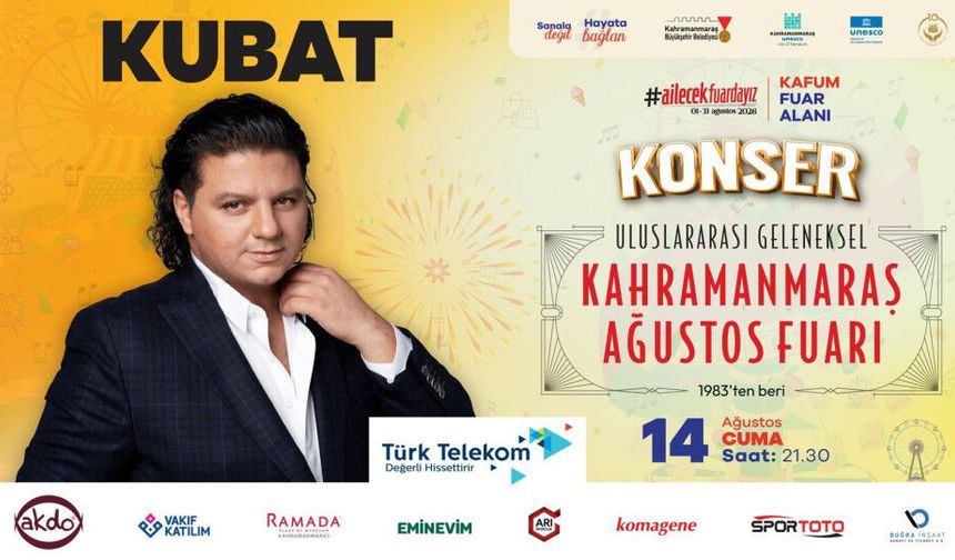 KAFUM'da Müzik Ziyafeti: Kubat Konseri İçin Geri Sayım Başladı!