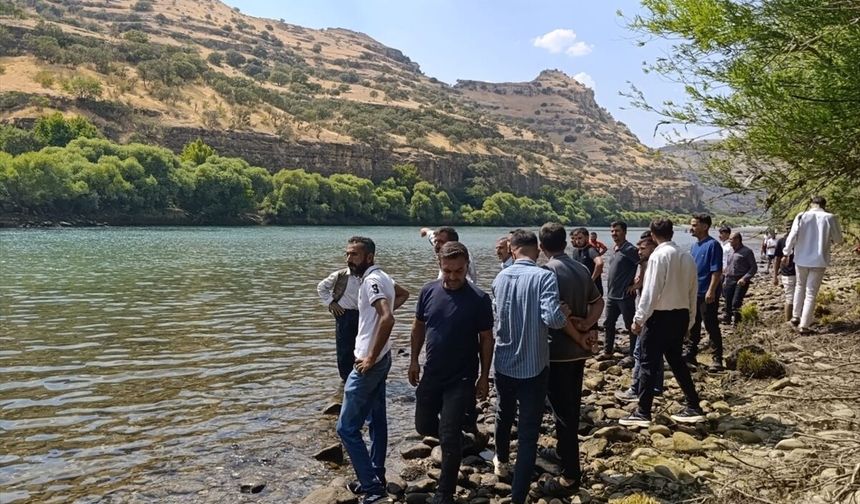 Şırnak'ta Dicle Nehri'nde kaybolan genç kız için arama çalışması başlatıldı