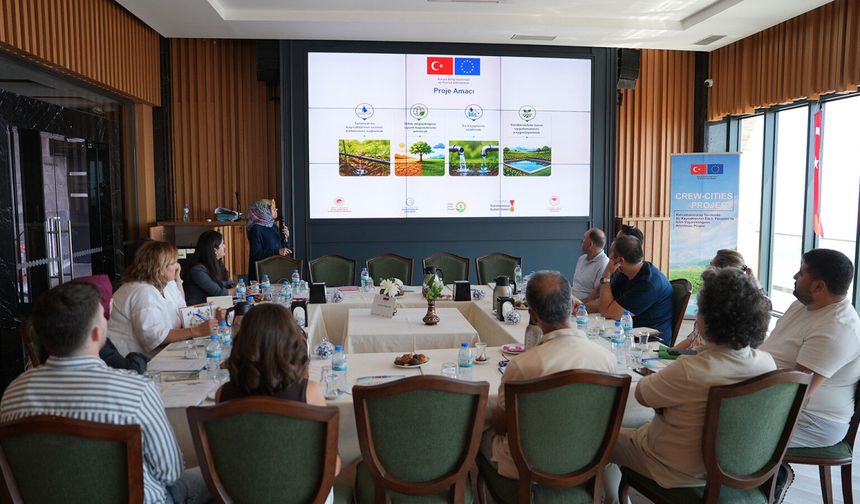 Kahramanmaraş'ta Su İçin Kritik İş Birliği: CREW-Cities Projesi Masaya Yatırıldı!