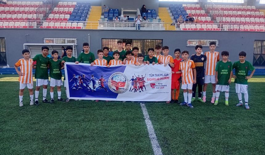 TSYD Kahramanmaraş Cup’ta Altyapı Heyecanı Sürüyor