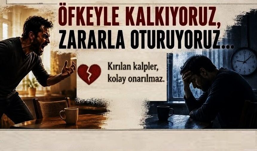 Bekir Yılmaz Yazdı: "Öfkeyle Kalkıyoruz, Zararla Oturuyoruz"