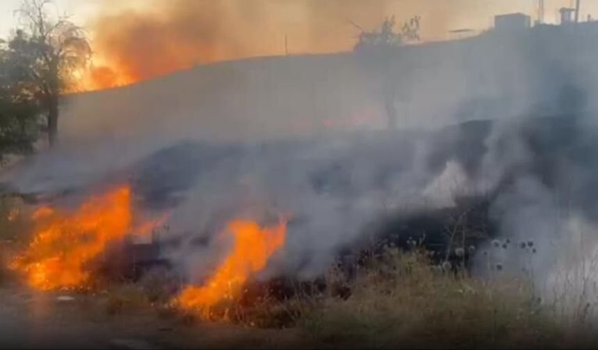 Mangal Ateşi Kabusa Döndü: Çadır, Baraka ve Motosiklet Kül Oldu!