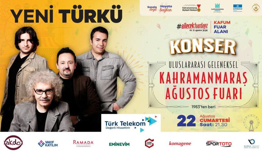 Ağustos Fuarı'nda Yeni Türkü Heyecanı: Yarın Akşam Sahnede!