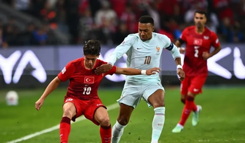 A Milli Futbol Takımımız, Fransa'ya yenildi