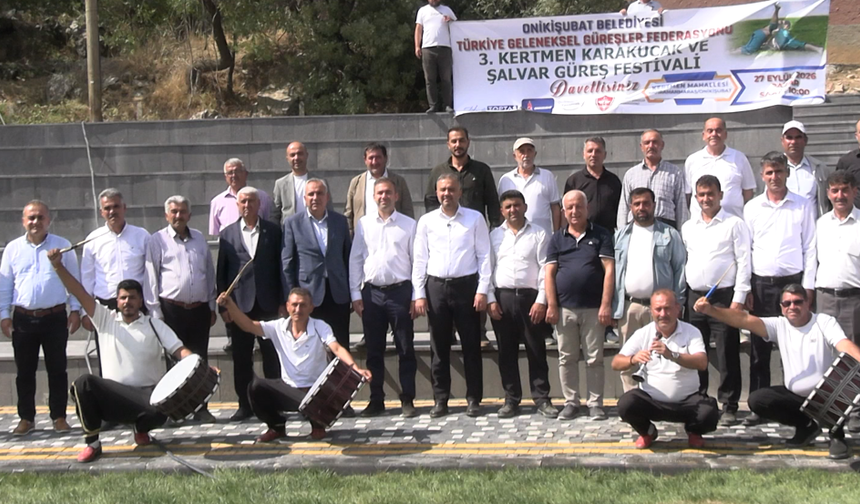 Kertmen’de Karakucak Güreş Festivali İçin Geri Sayım Başladı