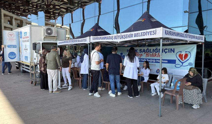Halk Sağlığı İçin Önemli Etkinlik: KSÜ'de Ücretsiz Sağlık Taraması Yapıldı
