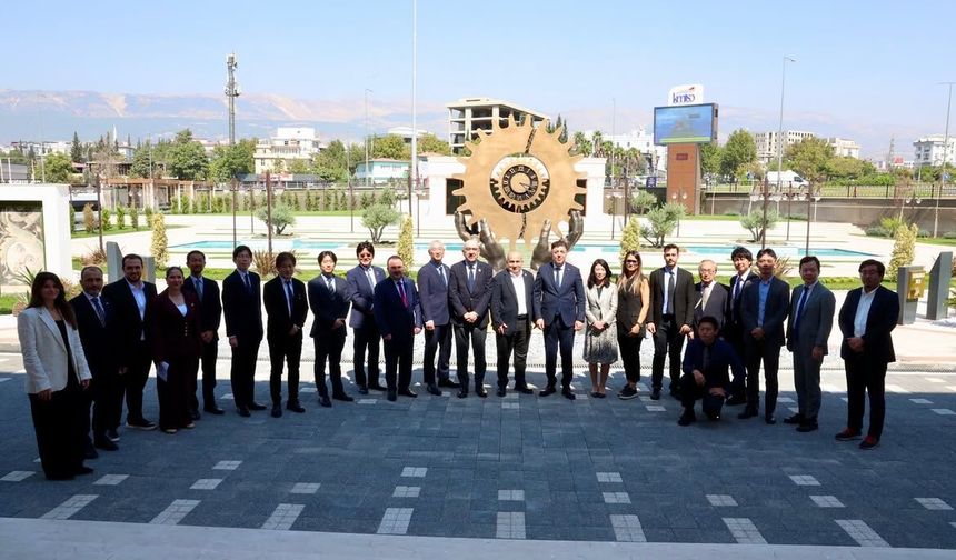 Japon UNIDO Heyeti Kahramanmaraş Ticaret ve Sanayi Odası’nda İş Dünyasıyla Buluştu