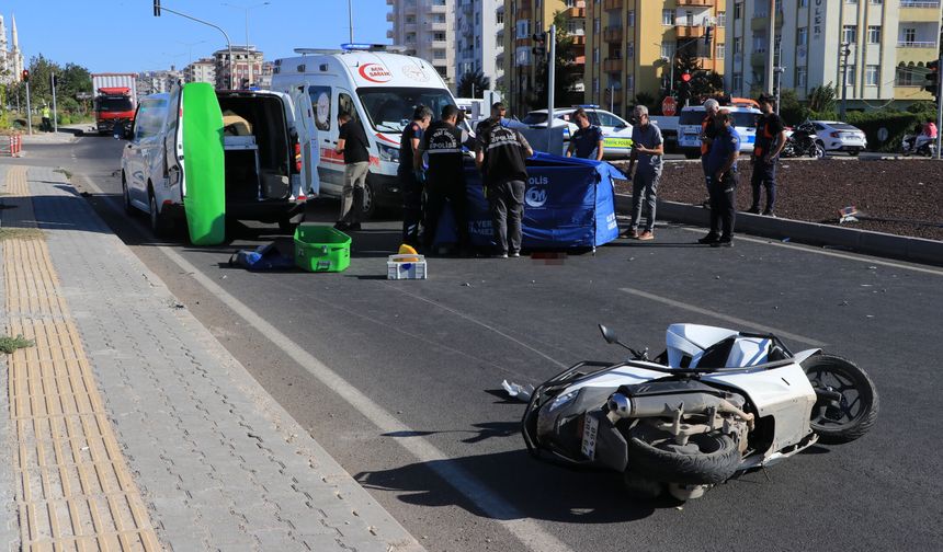 Kilis'te Feci Kaza: Motosiklet Sürücüsü Olay Yerinde Hayatını Kaybetti