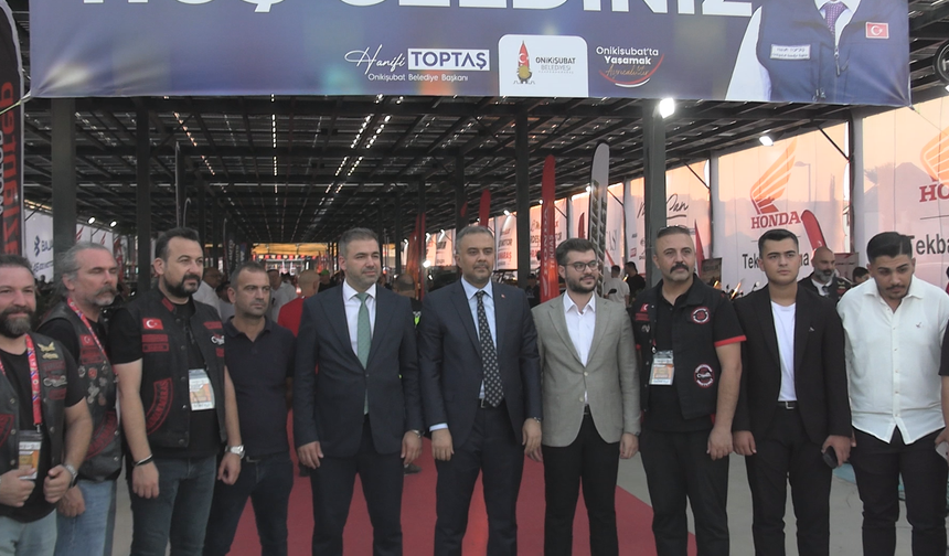 Kahramanmaraş Motofest ikinci kez motosiklet tutkunlarını buluşturdu