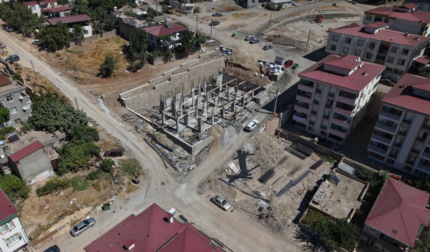 Piri Reis Mahallesi'ndeki Çocuk Gündüz Bakım Evi'nde İnşaat Hızla Yükseliyor!