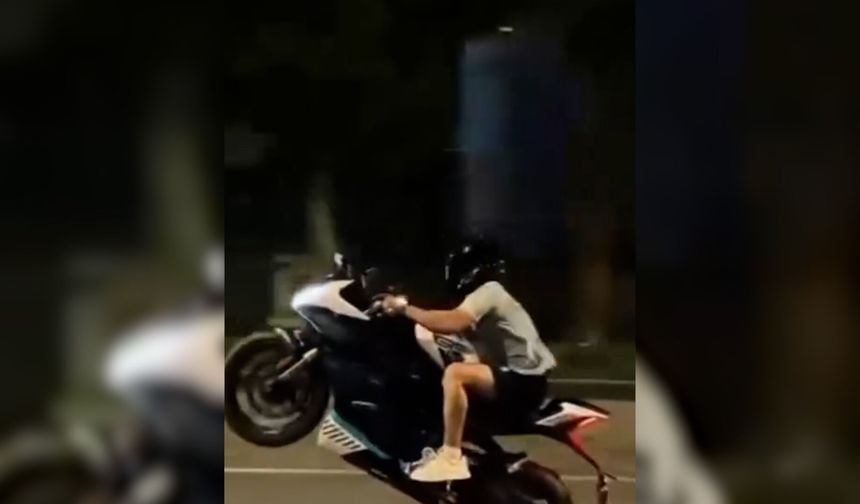 Motosiklet sürücüsüne 16 bin tl ceza