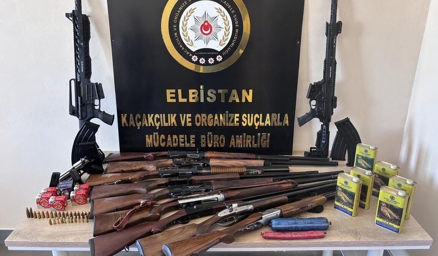 Elbistan’da Uyuşturucu ve Silah Operasyonu: 3 Şüpheli Tutuklandı