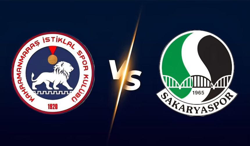 Akedaş Kahramanmaraş İstiklalspor - Sakaryaspor Maçı Ne Zaman, Saat Kaçta, Hangi Kanalda?