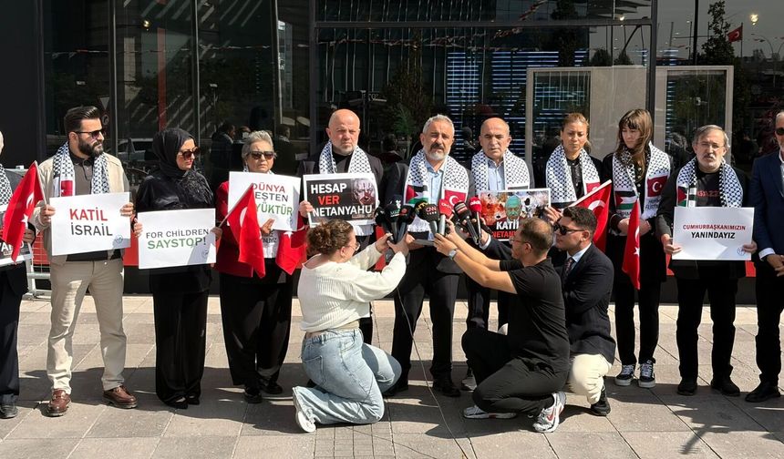 Türkiye Basın Federasyonu Katil Netanyahu’yu Kınadı!
