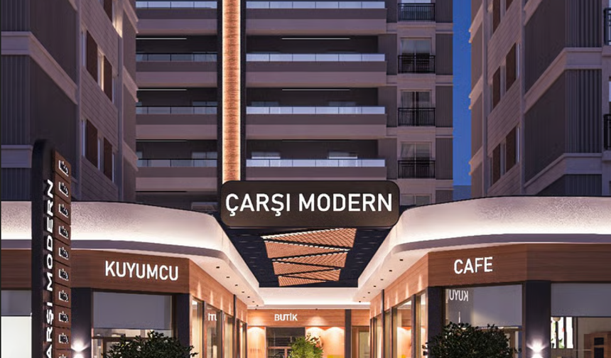 42 Konut ve 40 İş Yeriyle Çarşı Modern Kahramanmaraş'ta Hizmete Açıldı!