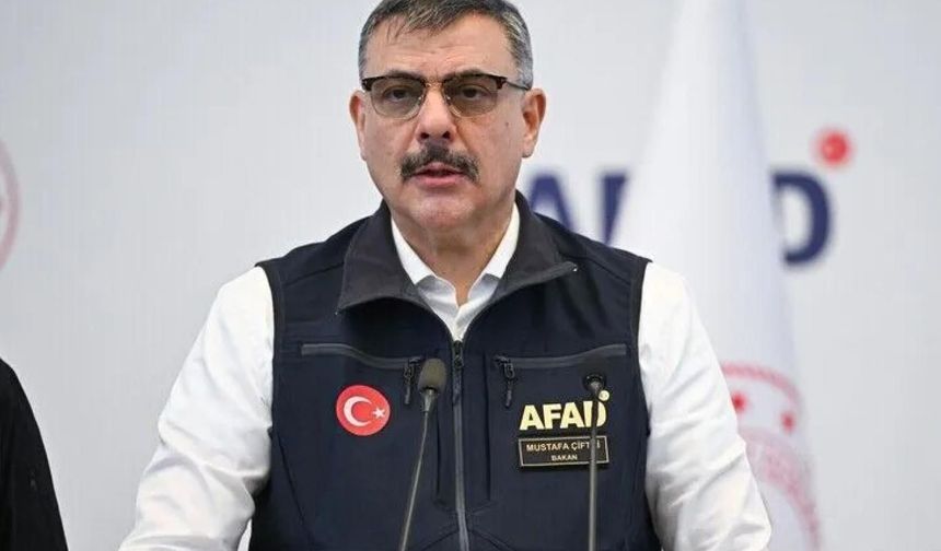 İçişleri Bakanı Mustafa Çiftçi: 6 vatandaşımız için kayıp ihbarı yapıldı