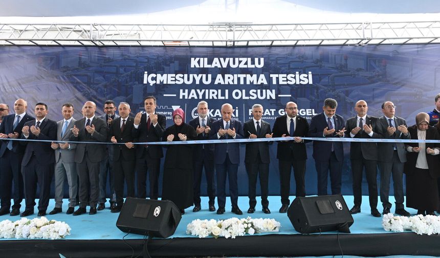Kahramanmaraş’ta İçmesuyu Arzını Güçlendirecek Tesis Açıldı, Milyarlık Projeler Yolda!