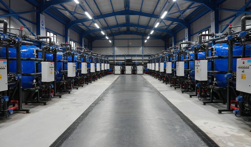 Kılavuzlu İçmesuyu Arıtma Tesisi Hizmete Açıldı