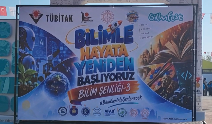 Kahramanmaraş’ta Bilim Şenliği: 44 Atölyede Bilim, Teknoloji ve Sanat Bir Araya Geldi