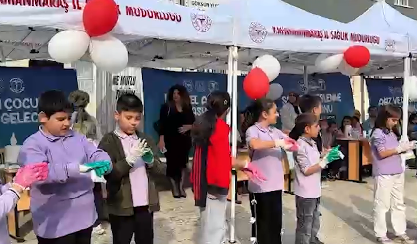 Göksun’da Çocuklara Sağlıklı Yaşam Eğitimi! Sağlık Bilinci Küçük Yaşta Kazandırılıyor
