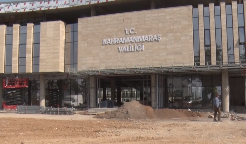 Kahramanmaraş’ta Yeni Hükümet Konağı İçin Geri Sayım