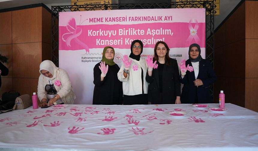 Kahramanmaraş'ta "Meme Kanseri Farkındalık Programı" Düzenlendi