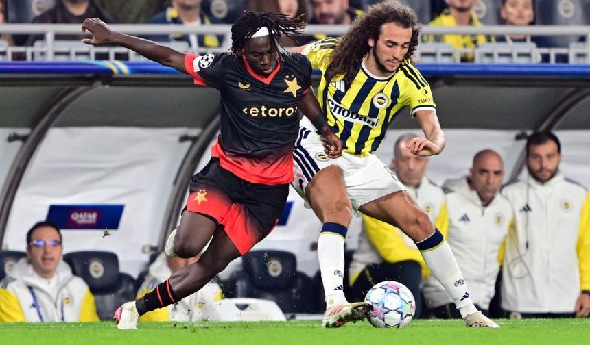 Fenerbahçe'den UEFA Şampiyonlar Ligi'nde beraberlik