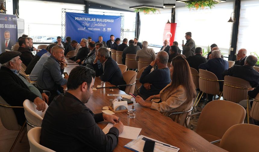 Geleneksel Hale Gelen "Muhtarlar Buluşması" Göksun'da Gerçekleşti!