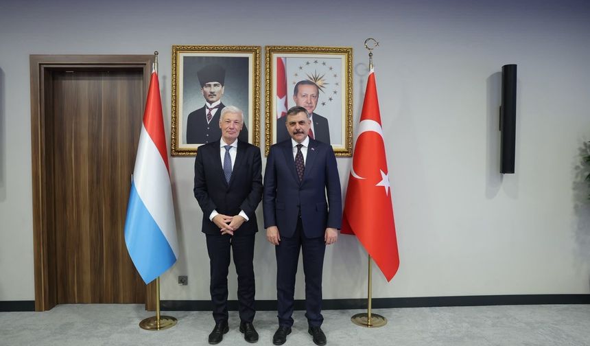 İçişleri Bakanlığı’nda Üst Düzey Zirve! Bakan Çiftçi Lüksemburg Meclis Başkanı’nı Ağırladı